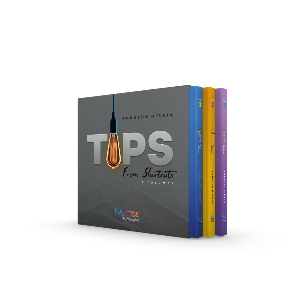 Tips from Shortcuts - Box  3 Volumes - Edição Capa Dura